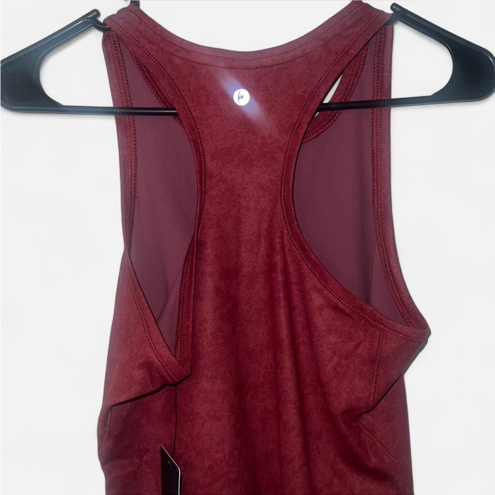 Maroon Racerback Workout Tank